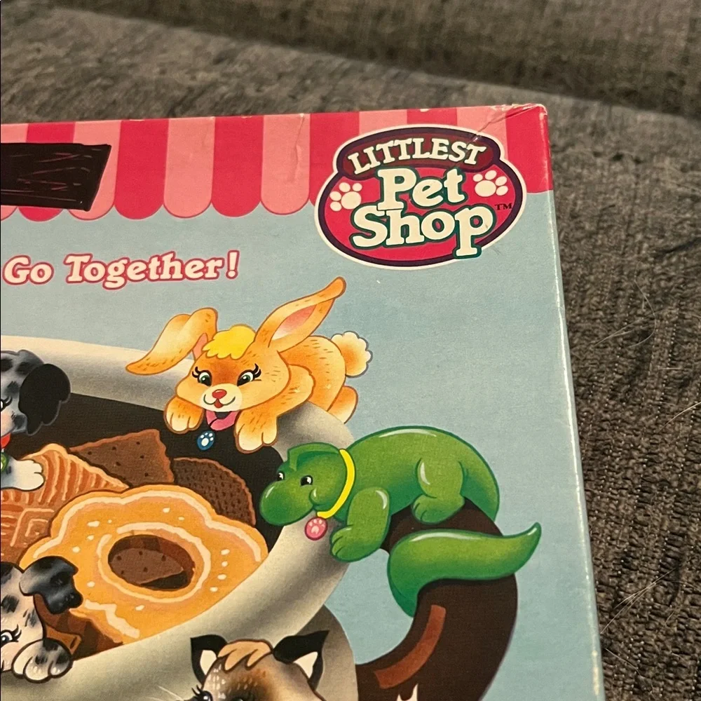 Littlest Pet Shop Cookie Puzzle COMPLETE 1993 Milton Bradley 24 Pieces Collector